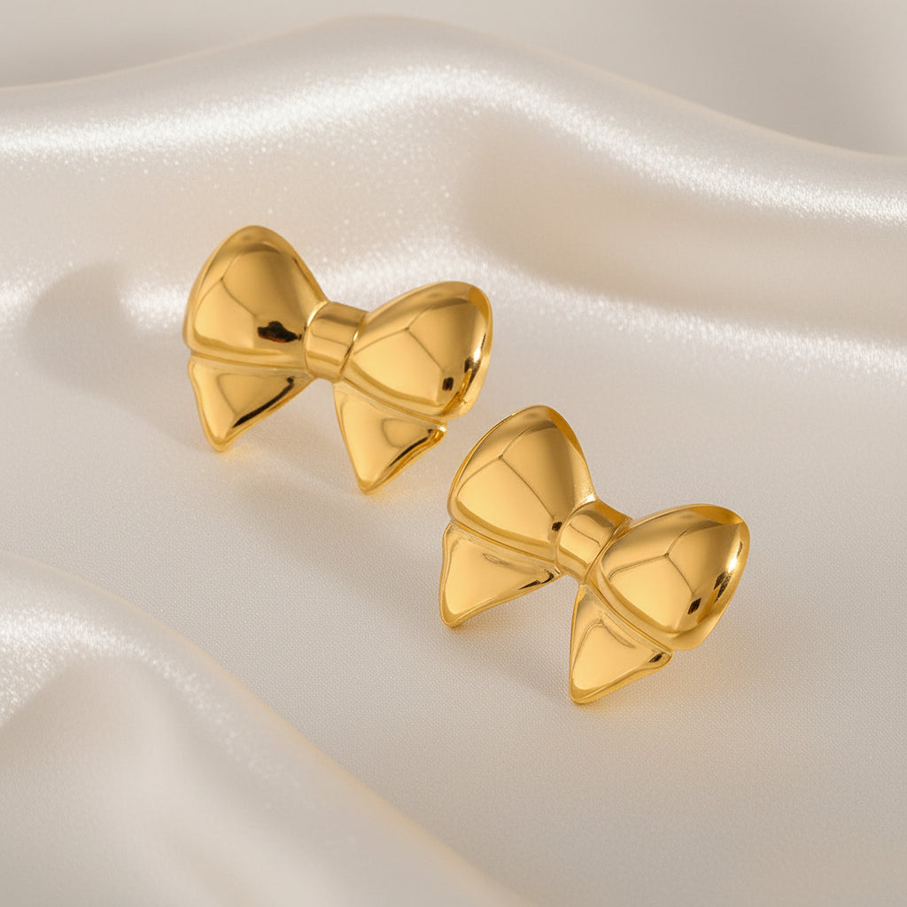 Bow Stud Earrings