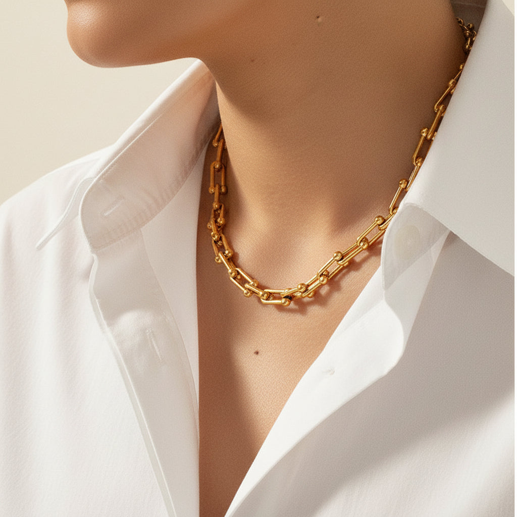 Bold Link Chain Necklace