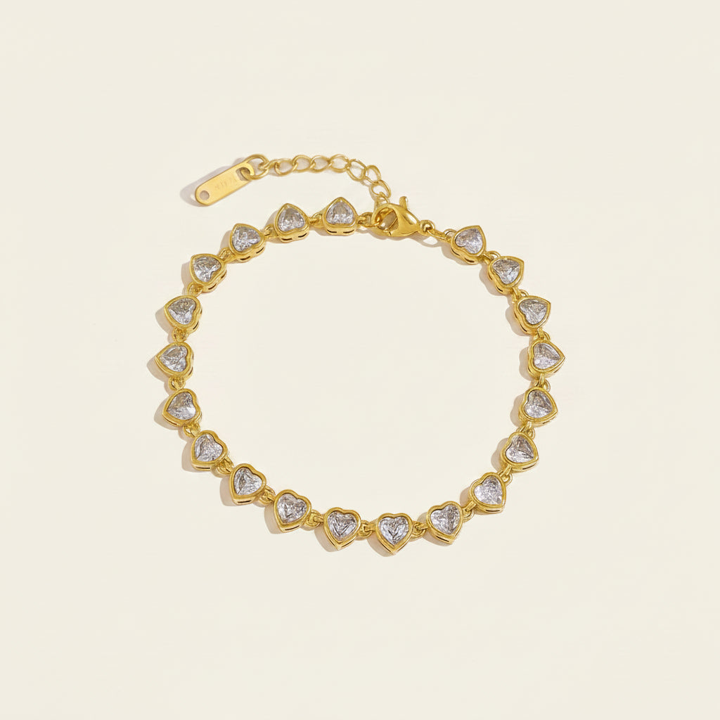 Heart Link Bracelet