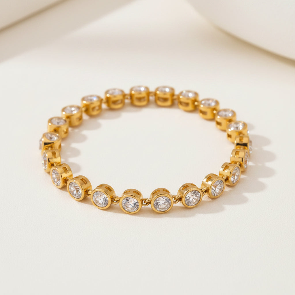 Celeste Tennis Bracelet