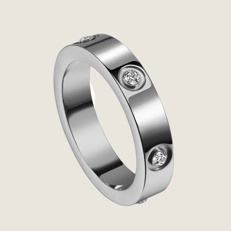 Gold & Silver Bangle & Ring Set