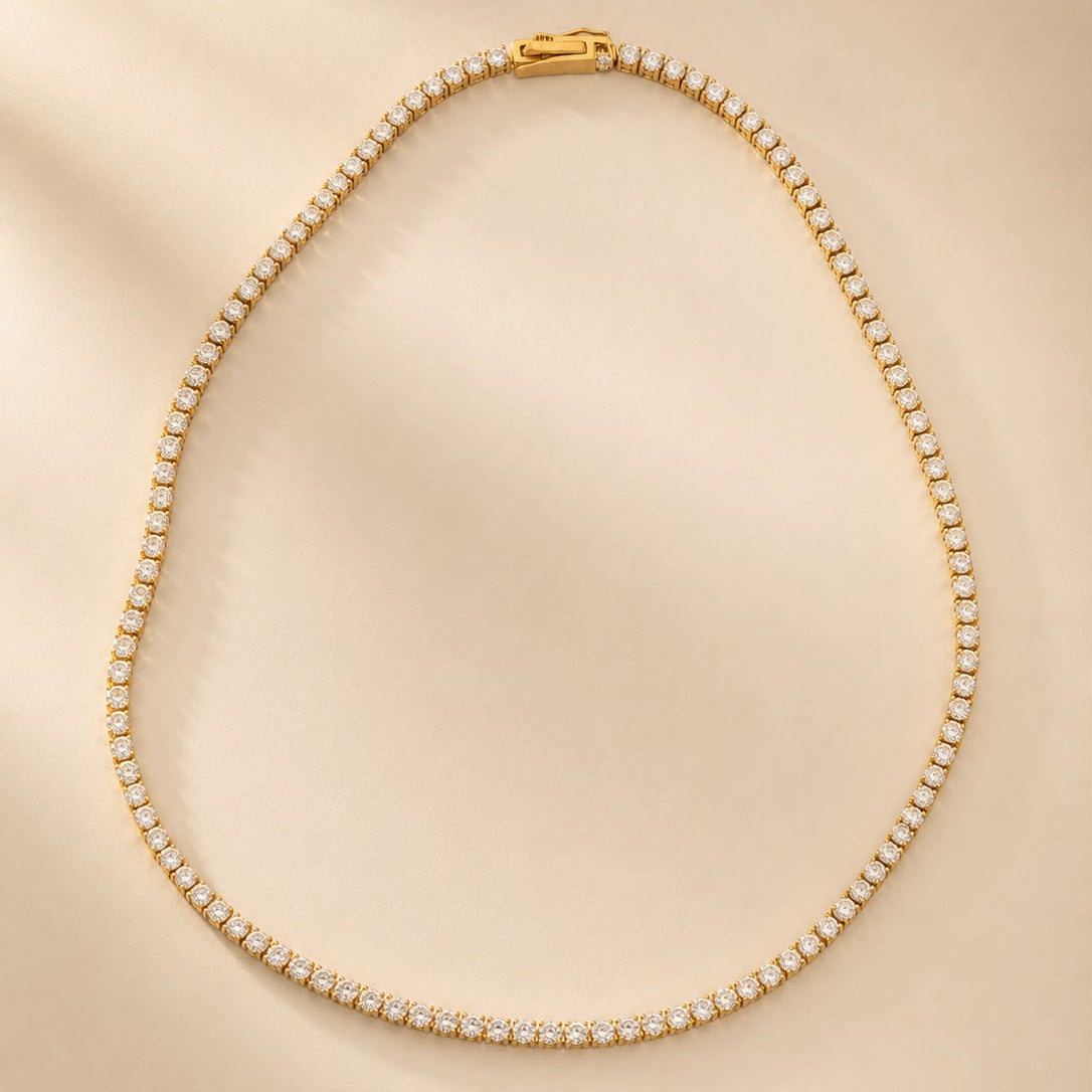 Radiant Tennis Necklace