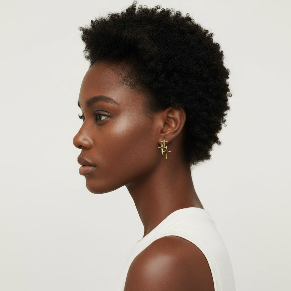 Starburst Statement Earrings