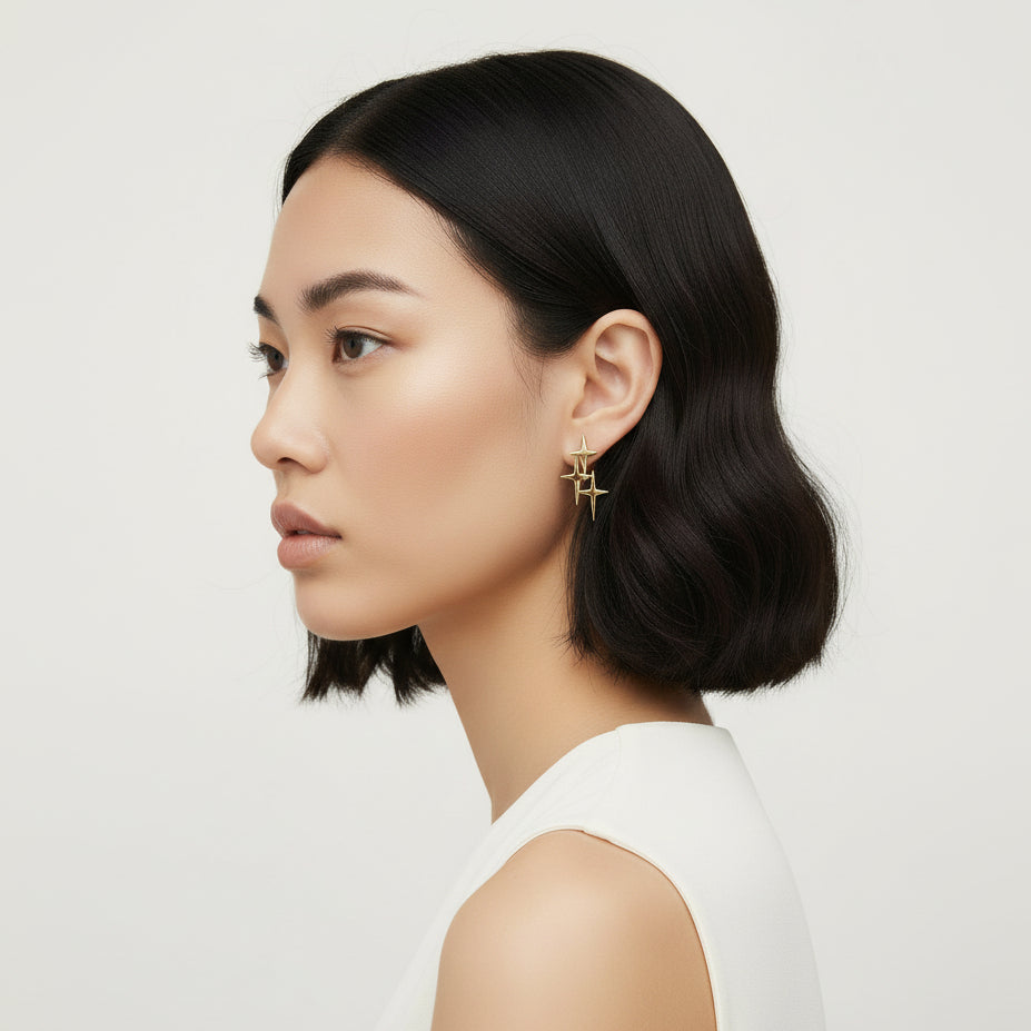Starburst Statement Earrings
