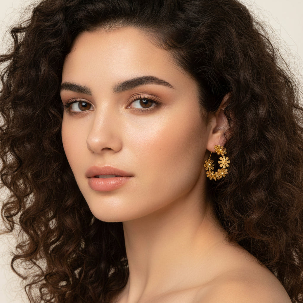 lutche-minimal-earrings-floral-hoop-1