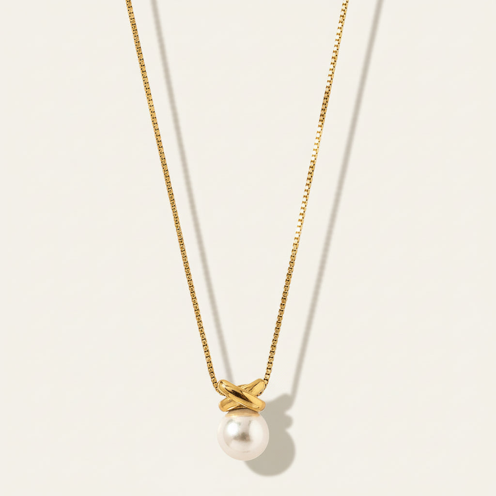 lutche-minimalist-necklace-pearl-pendant-1