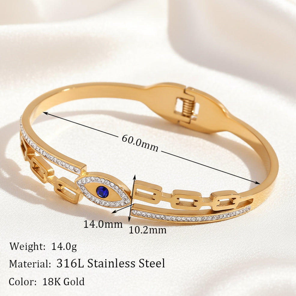 Evil Eye Link Bangle