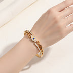 Evil Eye Link Bangle