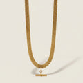 Chunky Chain Necklace with Toggle Clasp