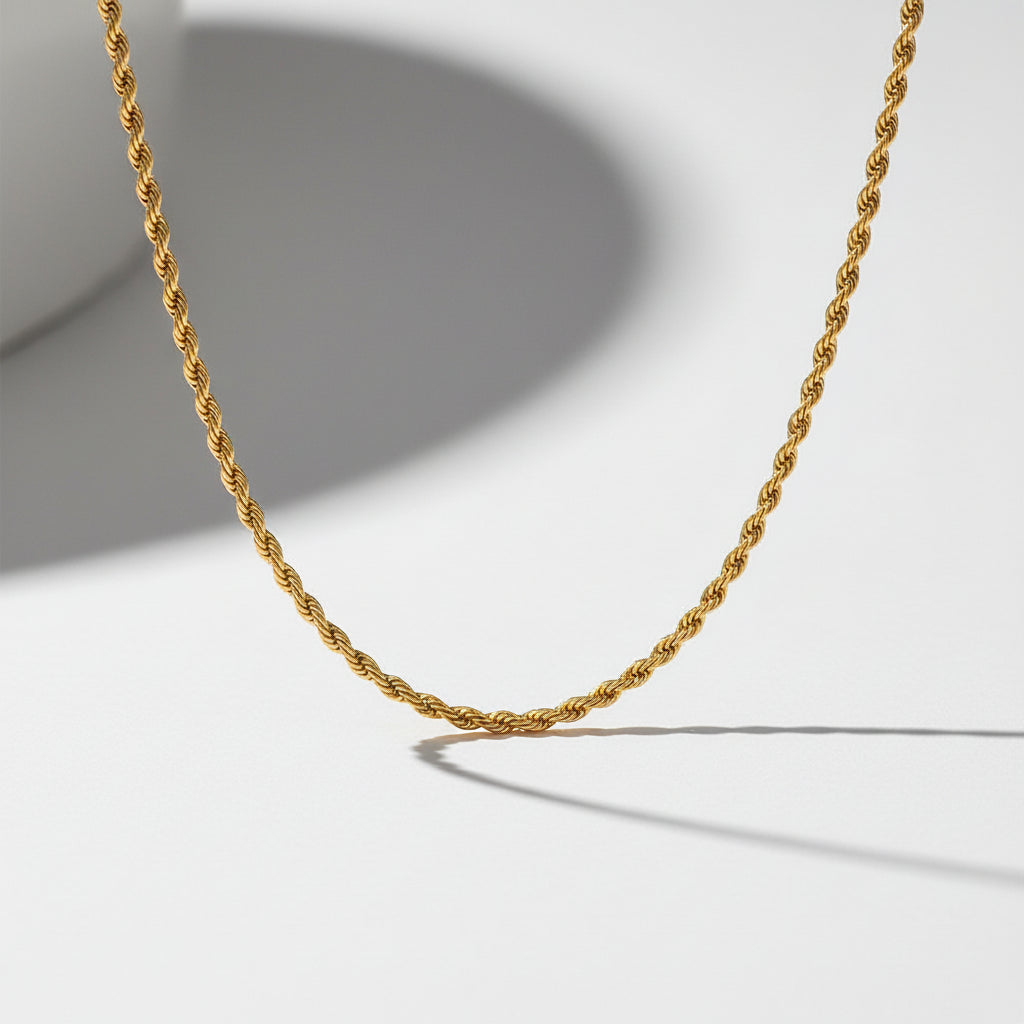 Love Rope Chain Necklace