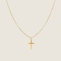 Gold Plated Cross Necklace, Timeless Faith & Elegance
