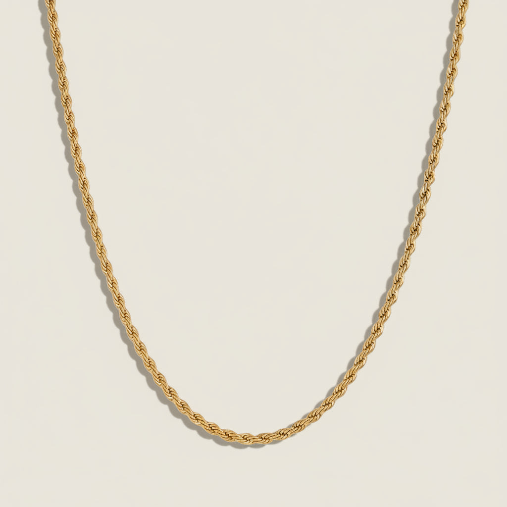 Love Rope Chain Necklace