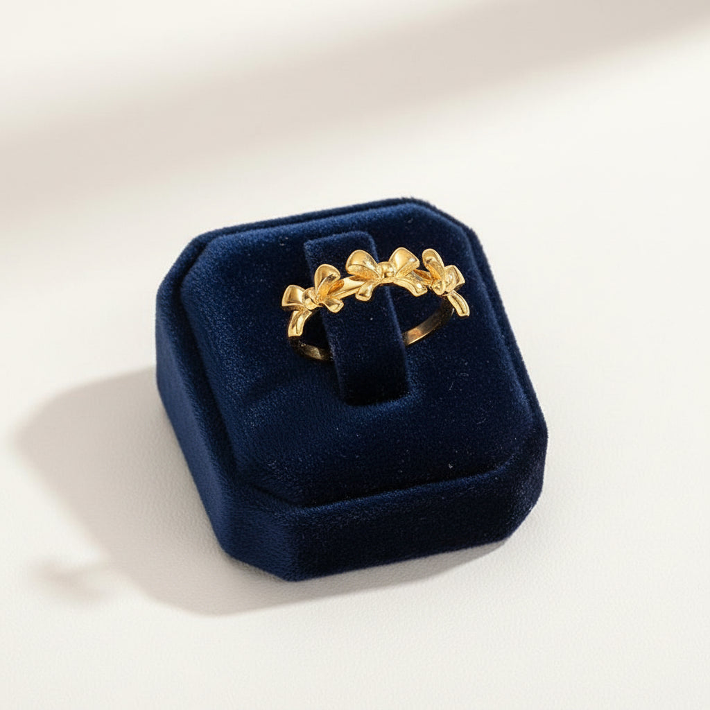 Triple Bow Ring