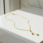 Adjustable Heart Drop Necklace