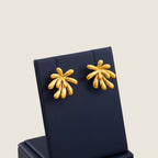 Floral Burst Stud Earrings
