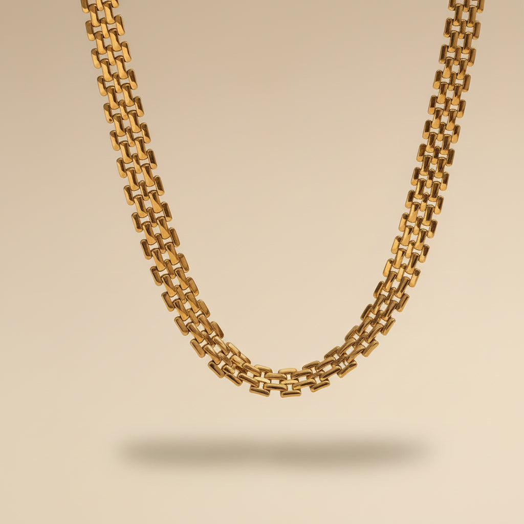 Woven Necklace & Bracelet Set