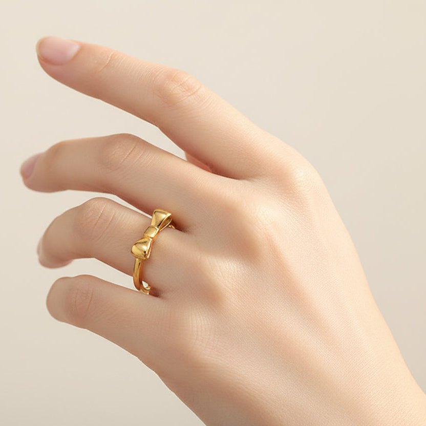 Delicate Bow Ring