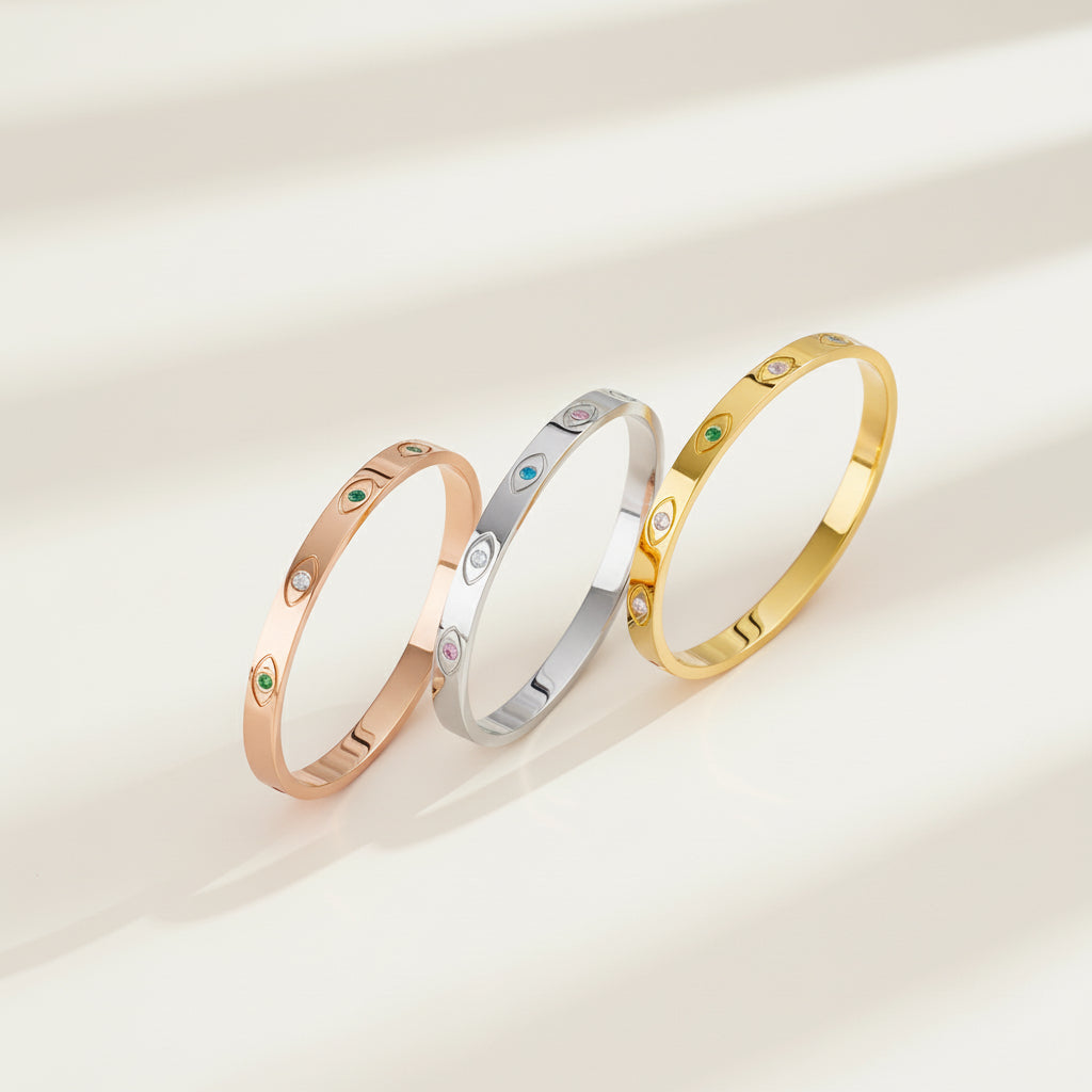 Crystal Bangle Bracelet