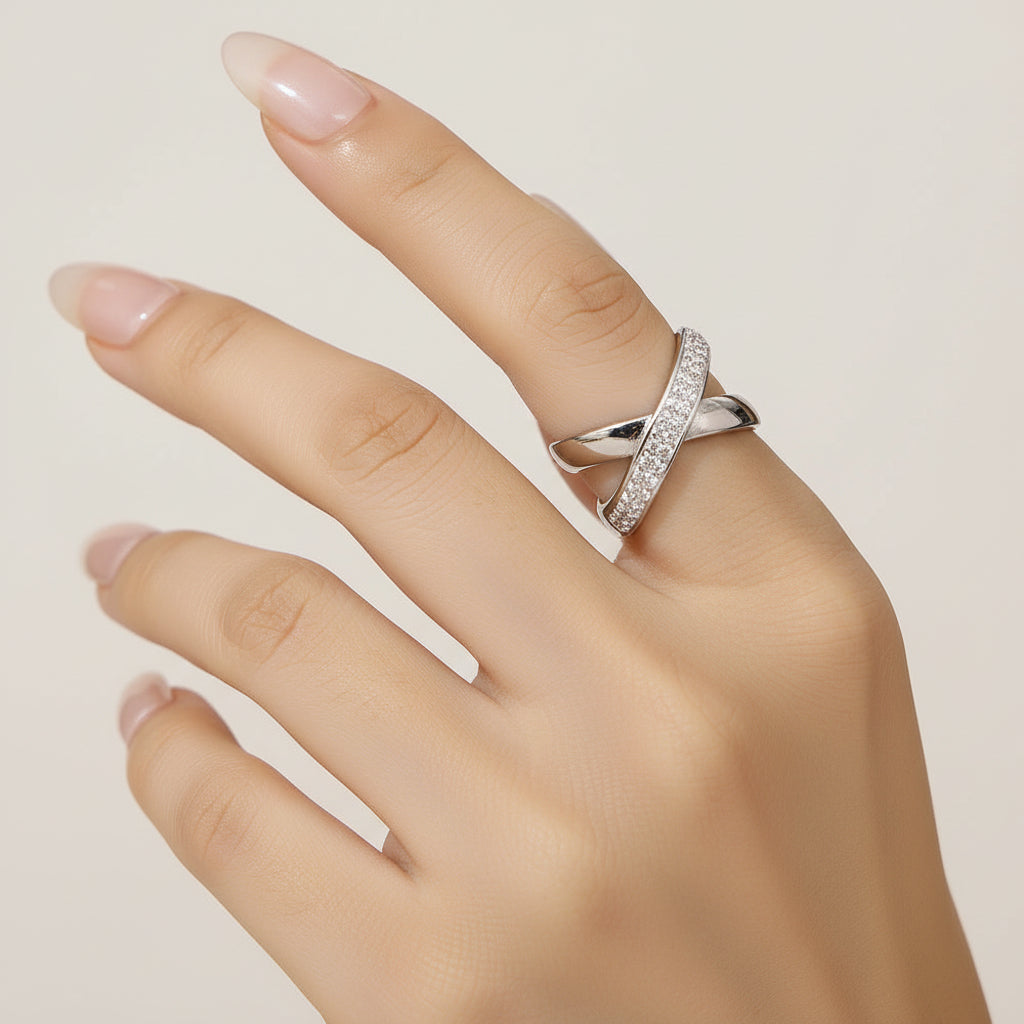 Radiant Curve Ring