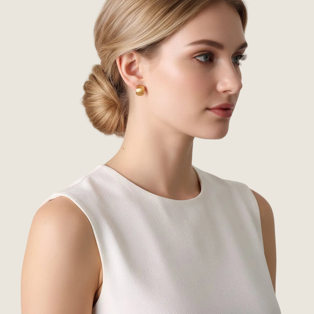 Modern Classic thick Hoop Earrings