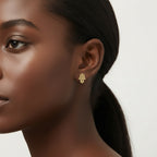 Hamsa Hand Necklace & Earrings Set