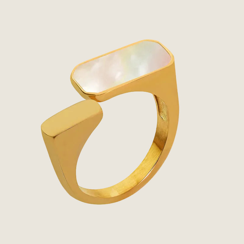 Mother of Pearl Open Ring