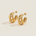 Triple Hoop Earrings
