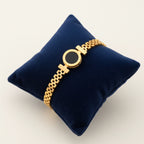 Black Onix Bangle Bracelet