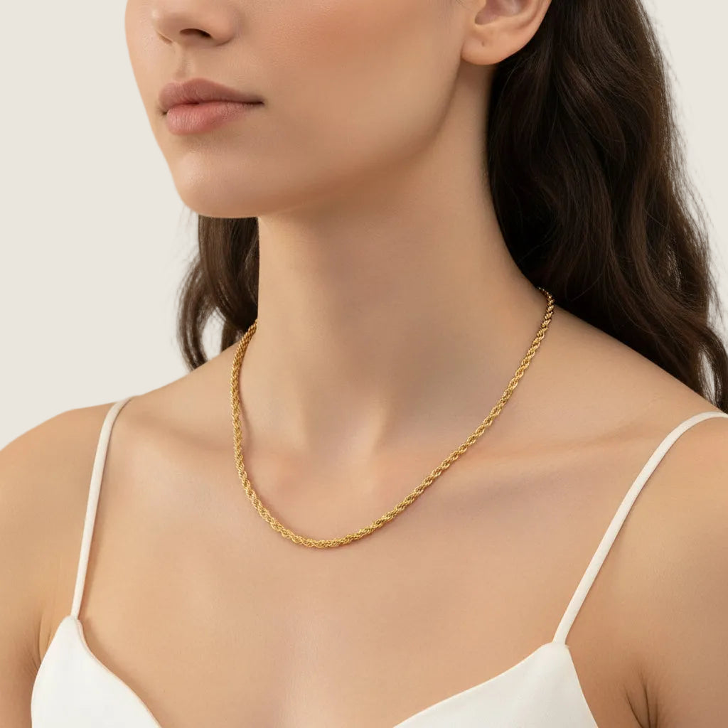 Classic Rope Chain Necklace