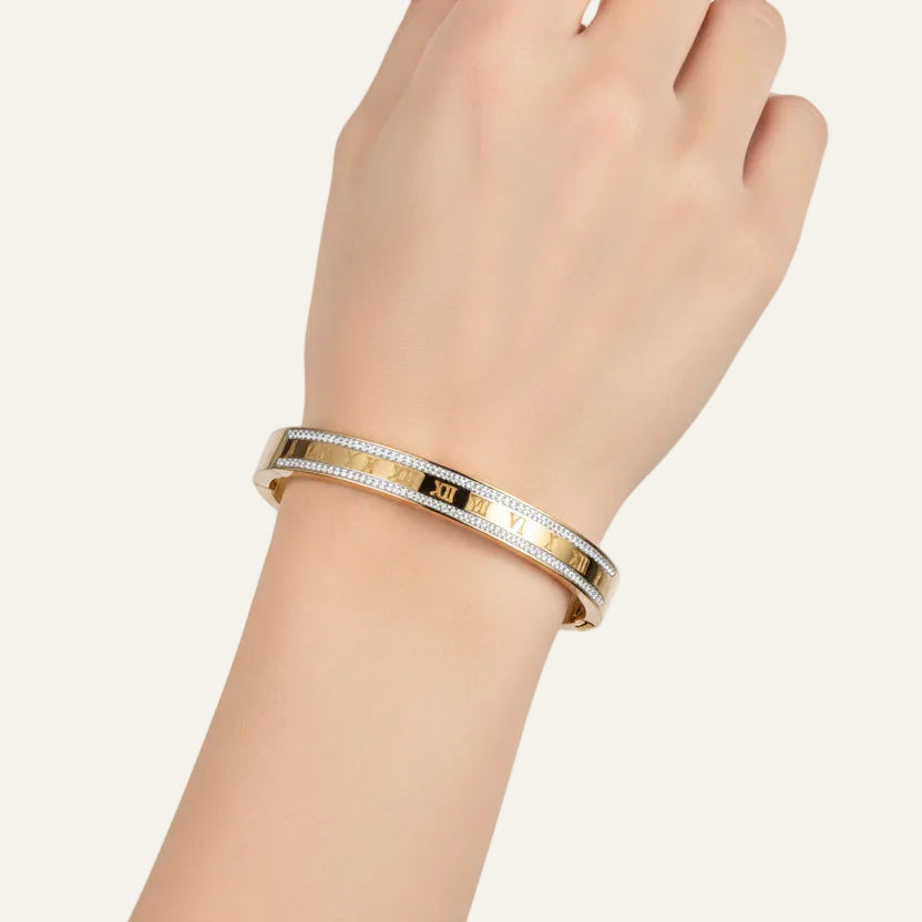 Roman Numeral Bangle