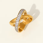 Radiant Curve Ring