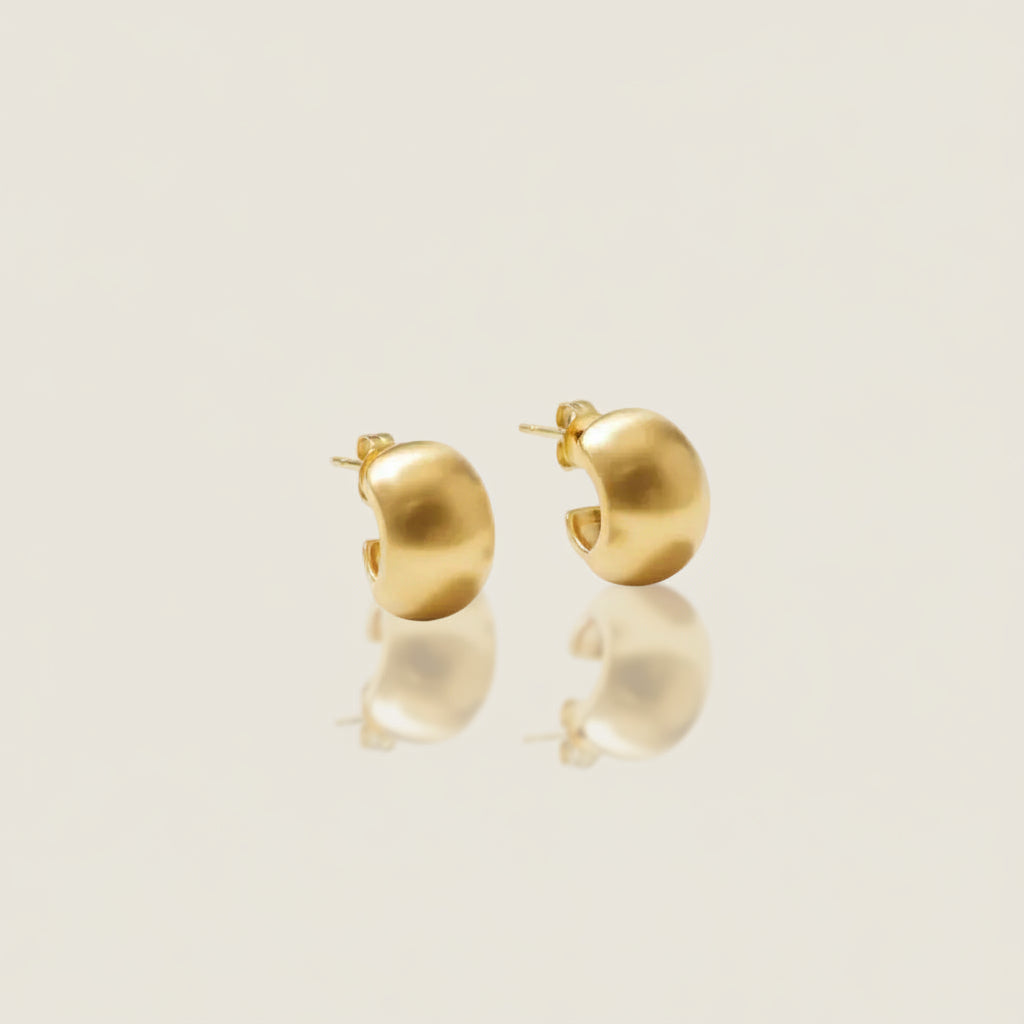 Modern Classic thick Hoop Earrings