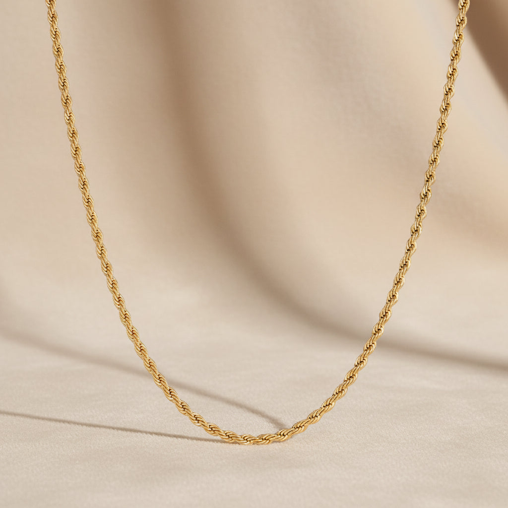 Love Rope Chain Necklace