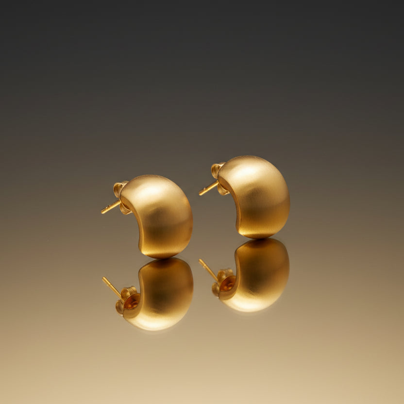 Modern Classic thick Hoop Earrings