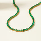 Color Tennis Necklace