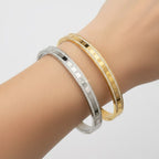 Roman Numeral Bangle