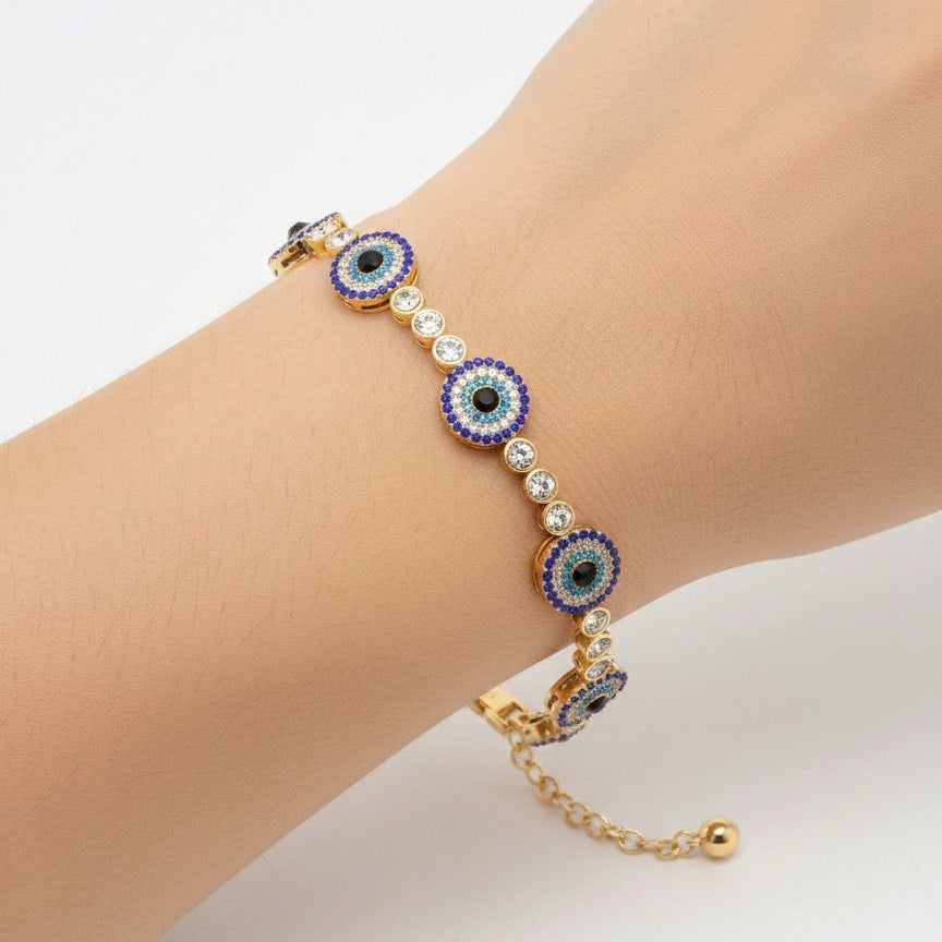 Evil Eye Chain Bracelet