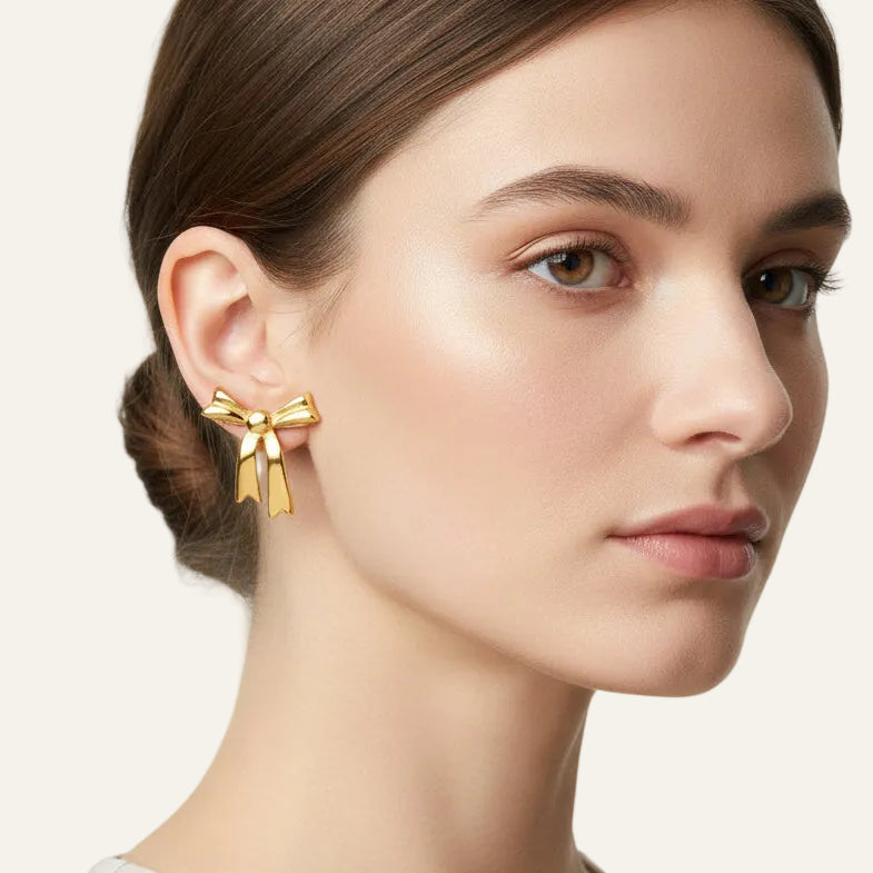 Bow Stud Earrings