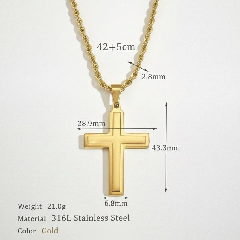 Cross Necklace elegance everyday