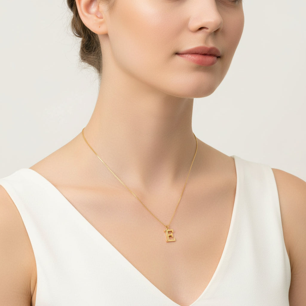 Initial letters Necklaces.