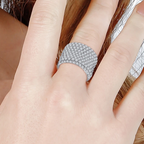 925 Sterling Silver Vintage Trendy Zircon Ring Gift