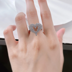 925 Sterling Silver Heart Ring