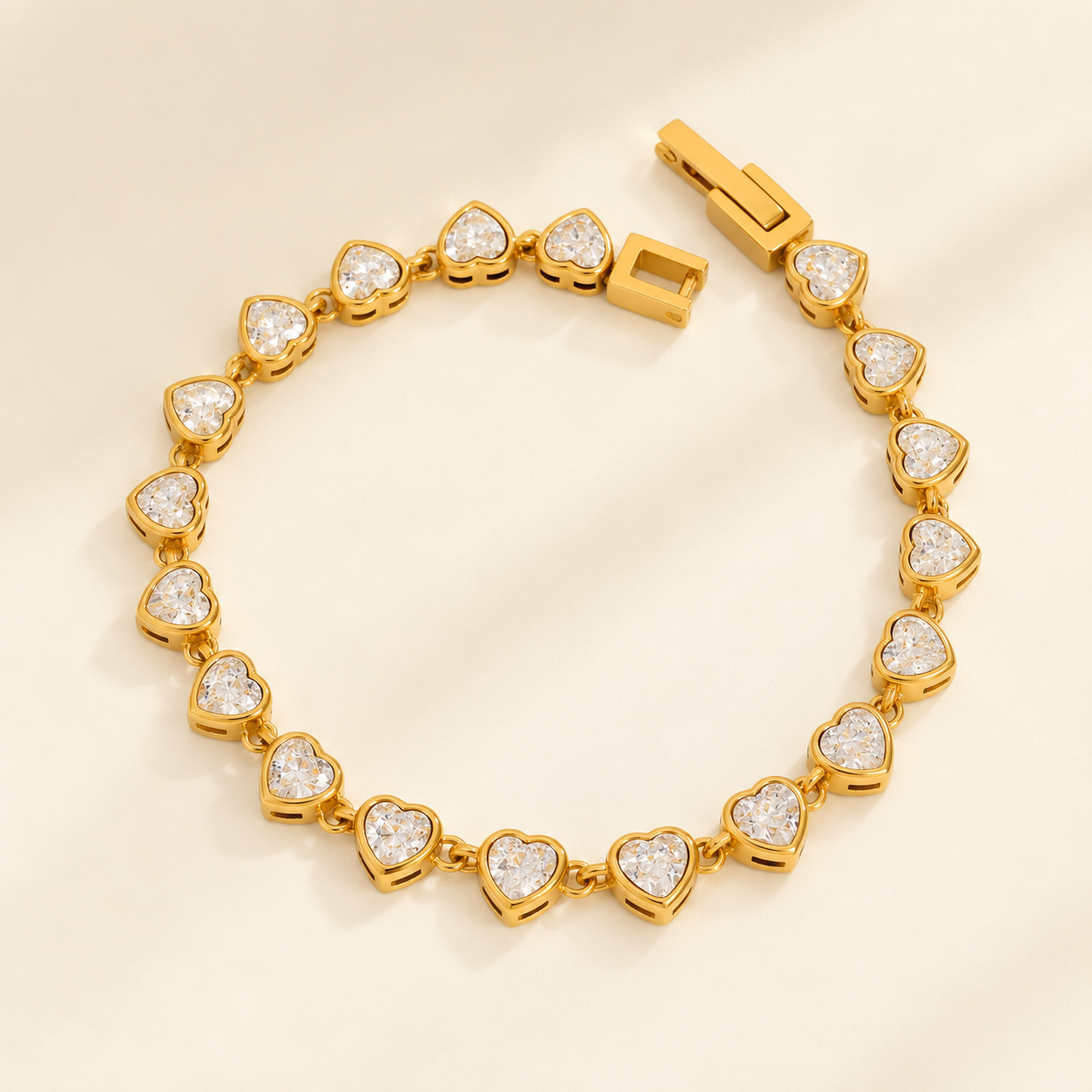 Seraphine Heart Bracelet