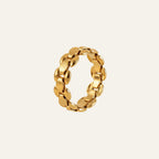 Bold Chain Luxe Statement Ring