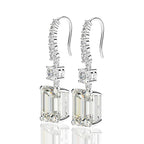 925 Sterling Silver Zircon Earrings