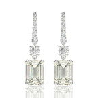 925 Sterling Silver Zircon Earrings