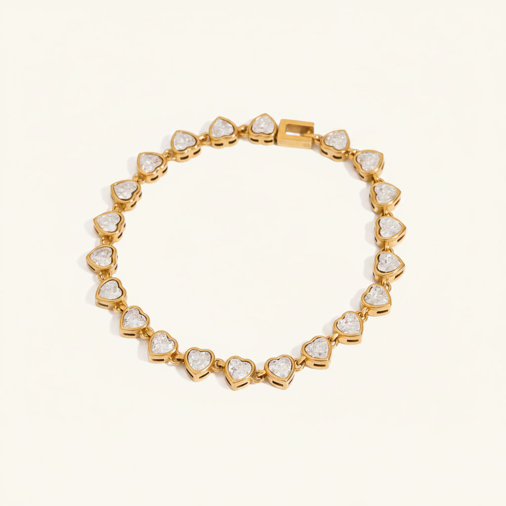 Seraphine Heart Bracelet