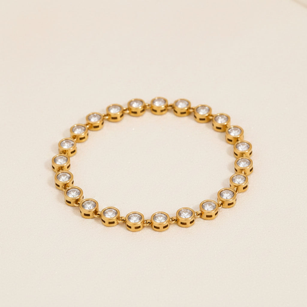 Celeste Tennis Bracelet