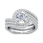 Moissanite Ring Set