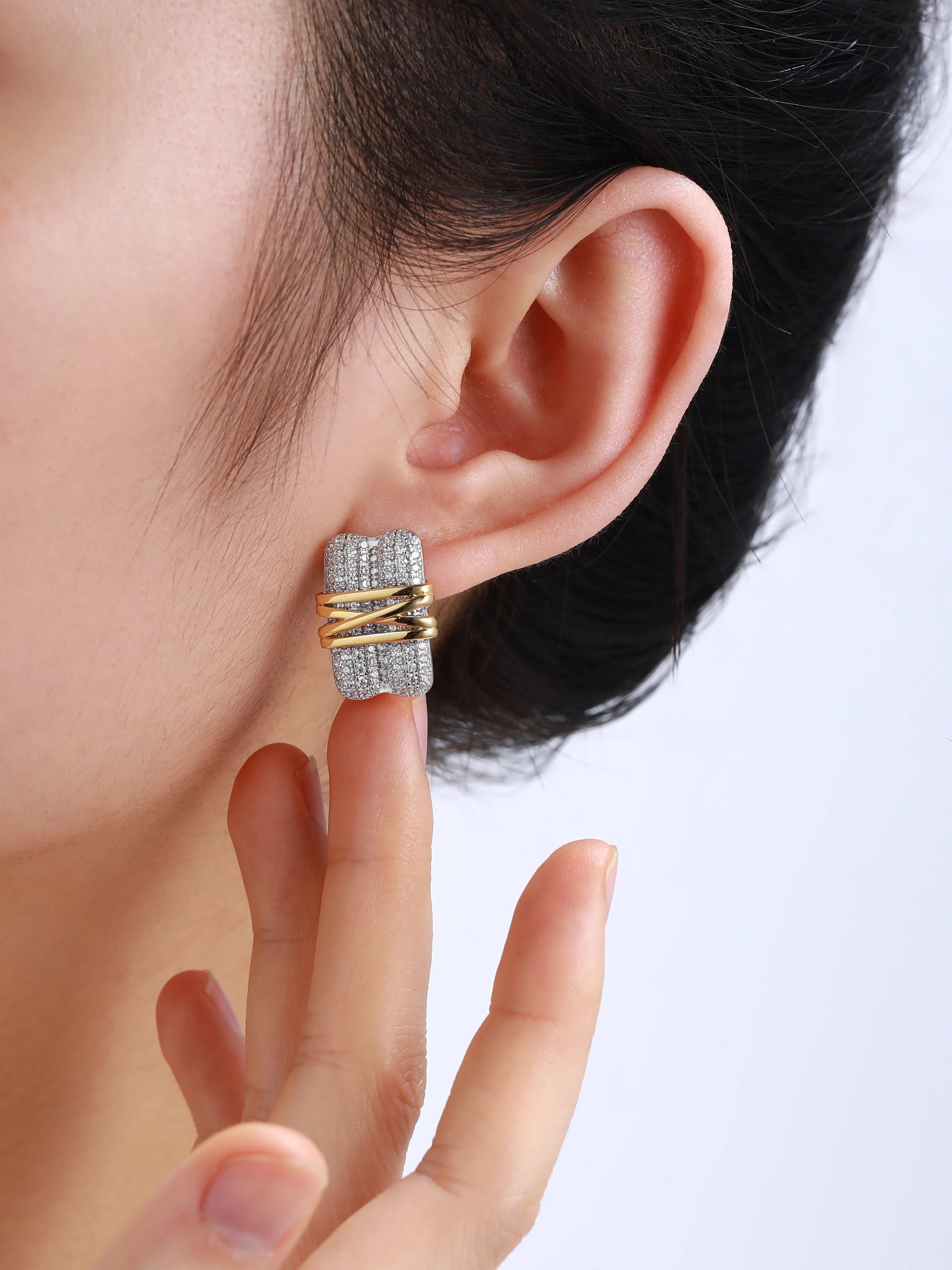 925 Sterling Silver Earrings Ring Sets Retro